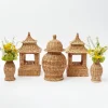 Natural Rattan Decoration Set|Mrs. Alice Hot