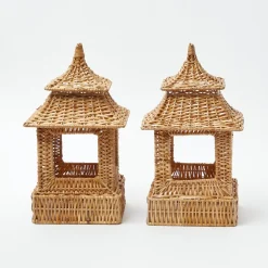 Natural Rattan Decoration Set|Mrs. Alice Hot