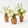 Natural Rattan Vase (Set Of 3)|Mrs. Alice