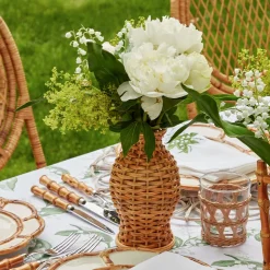 Natural Rattan Vase (Set Of 3)|Mrs. Alice