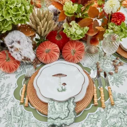 Olive Rim Swirl Wine Glasses (Set Of 4)|Mrs. Alice New