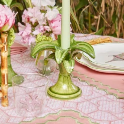 Palm Leaf Candle Holder (Small)|Mrs. Alice Discount