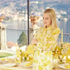 Pastel Yellow Candles (Set Of 8)|Mrs. Alice Clearance