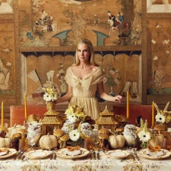 Petal Bamboo Ceramic Dinner Plate|Mrs. Alice Best