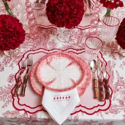 Pink Capri Lettuce Starter Plate|Mrs. Alice Best