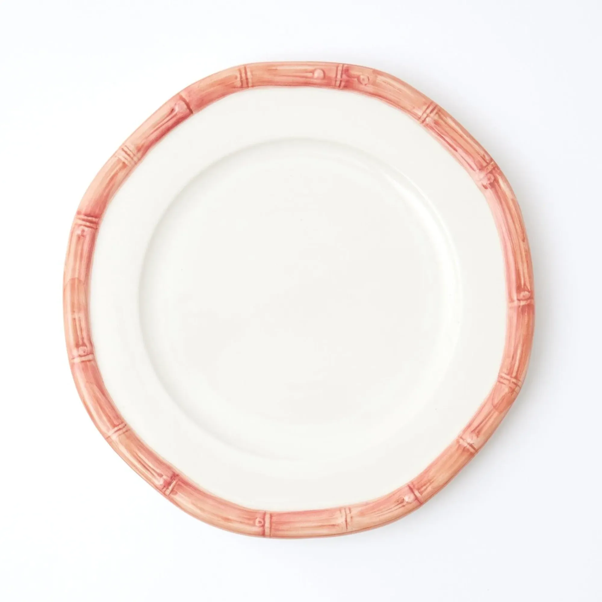 Pink Geometric Bamboo Starter Plate (Set Of 4)|Mrs. Alice Hot