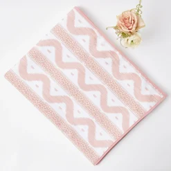 Pink Leopard Ikat Tablecloth|Mrs. Alice New