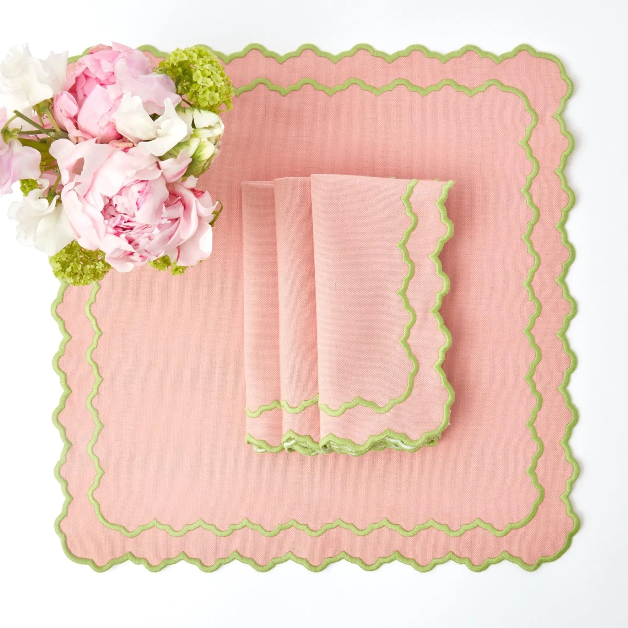 Pink Penelope Napkins (Set Of 4)|Mrs. Alice Online