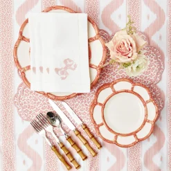 Pink Petal Bamboo Starter Plate|Mrs. Alice Online