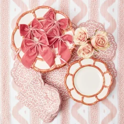 Pink Petal Bamboo Starter Plate|Mrs. Alice Online