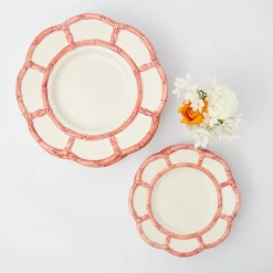 Pink Petal Bamboo Starter Plate|Mrs. Alice