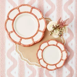 Pink Petal Bamboo Starter Plate|Mrs. Alice