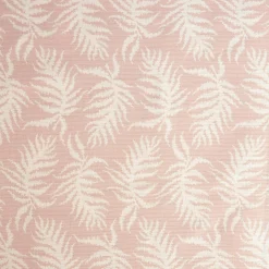 Pink Trailing Ferns Fabric|Mrs. Alice Clearance