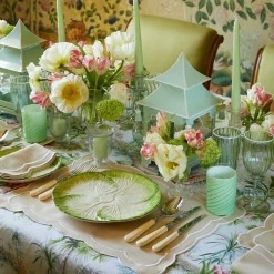 Pistachio Green Pagoda Lantern|Mrs. Alice