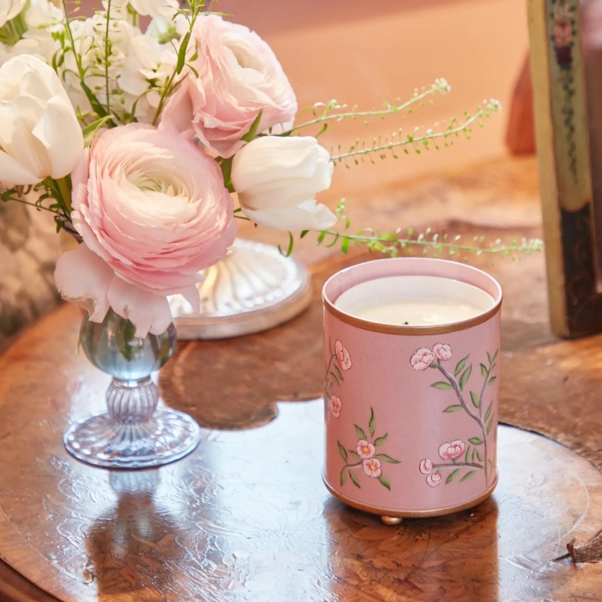 Portrait Of A Garden Candle Pot|Mrs. Alice Sale