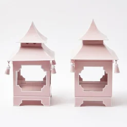 Powder Pink Pagoda Lantern|Mrs. Alice Sale