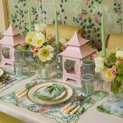 Powder Pink Pagoda Lantern|Mrs. Alice Best