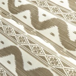 Putty Ikat Stripe Fabric|Mrs. Alice Clearance