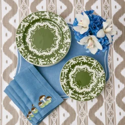 Putty Ikat Tablecloth|Mrs. Alice Sale
