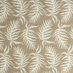 Putty Trailing Ferns Fabric|Mrs. Alice Clearance