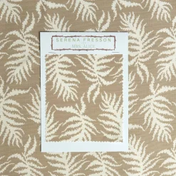 Putty Trailing Ferns Fabric|Mrs. Alice Clearance