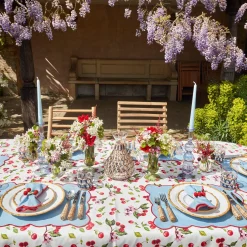 Raffia Cherry Napkin Holders (Set Of 4)|Mrs. Alice Clearance