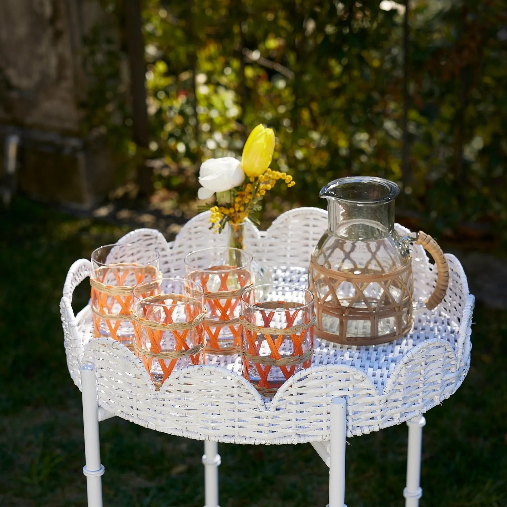 Raffia Jug|Mrs. Alice New