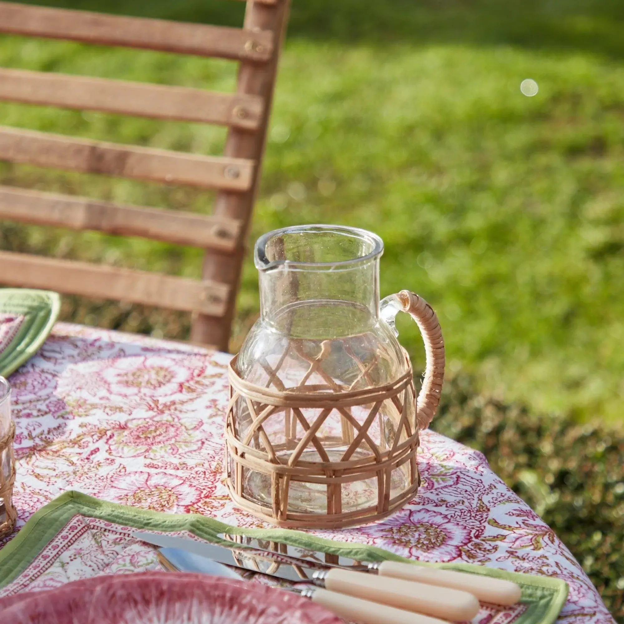 Raffia Jug|Mrs. Alice New