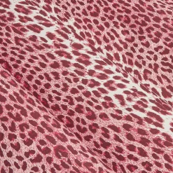 Raspberry Pink Leopard Fabric|Mrs. Alice
