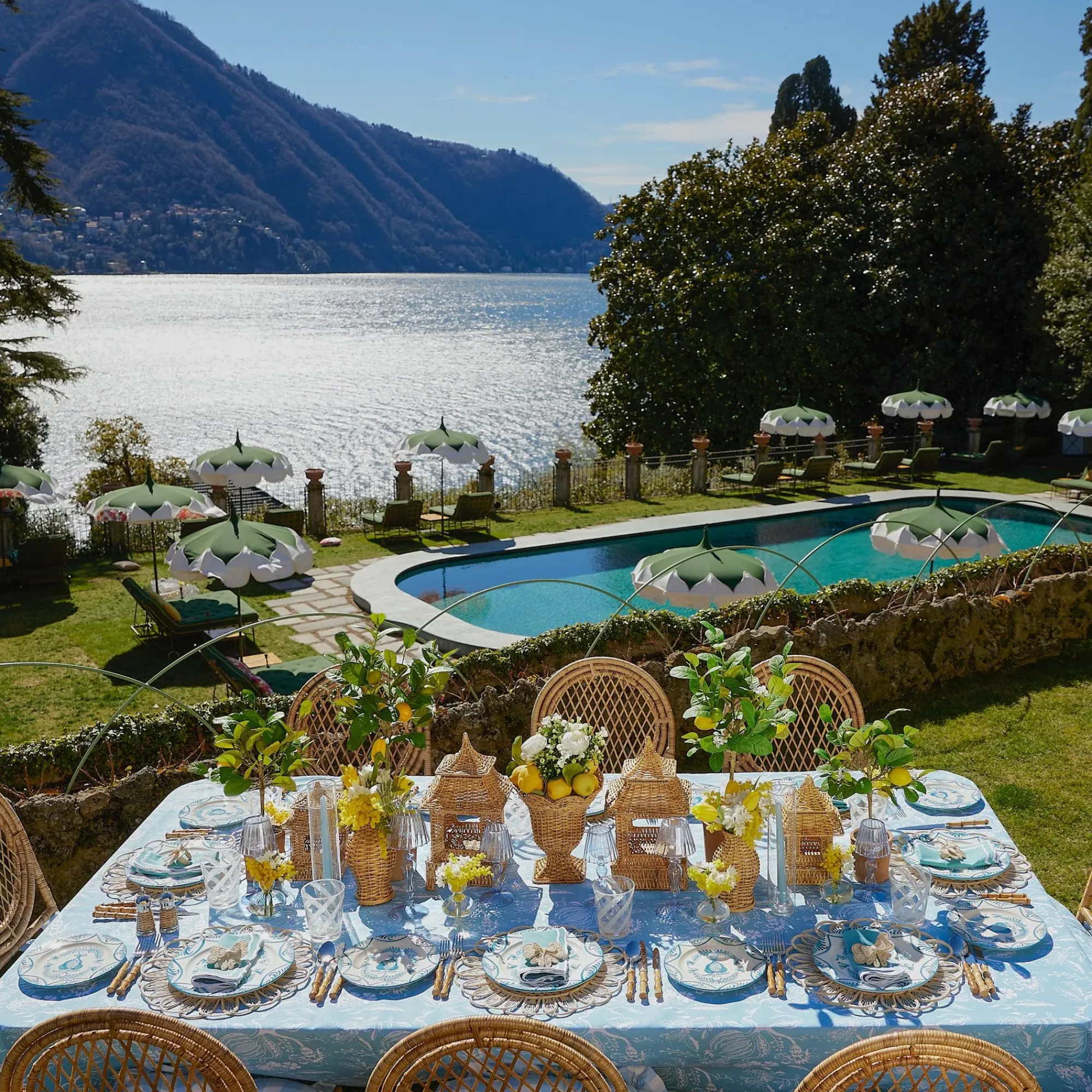 Rattan Napkin Bows (Set Of 4)|Mrs. Alice