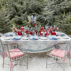 Red Rim Glassware (Set Of 8)|Mrs. Alice Discount