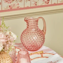 Rose Pink Hobnail Jug|Mrs. Alice Discount