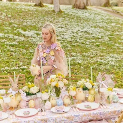 Rose Pink Hobnail Water Glasses & Jug Set|Mrs. Alice Clearance