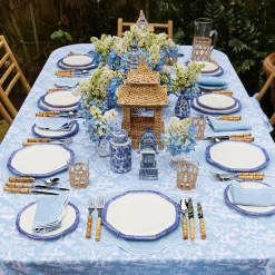 Round Chinoiserie Ginger Jars (Pair)|Mrs. Alice Hot