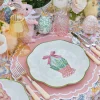 Scalloped Easter Dinner & Starter Plate (Set Of 8)|Mrs. Alice Sale