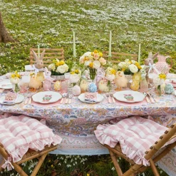 Scalloped Easter Dinner & Starter Plate (Set Of 8)|Mrs. Alice New