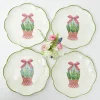 Scalloped Easter Dinner Plate (Set Of 4)|Mrs. Alice Best