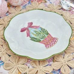 Scalloped Easter Dinner Plate (Set Of 4)|Mrs. Alice Best