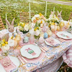 Scalloped Easter Starter Plates (Set Of 4)|Mrs. Alice