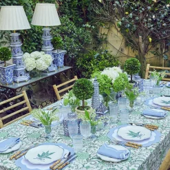 Scalloped Lily Of The Valley Starter Plate (Set Of 4)|Mrs. Alice Discount