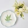 Scalloped Lily Of The Valley Starter Plate|Mrs. Alice New