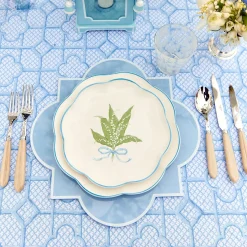 Scalloped Lily Of The Valley Starter Plate|Mrs. Alice New