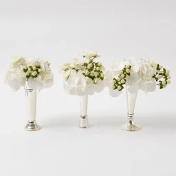 Scalloped Mint Julep Vase (Set Of 3)|Mrs. Alice New