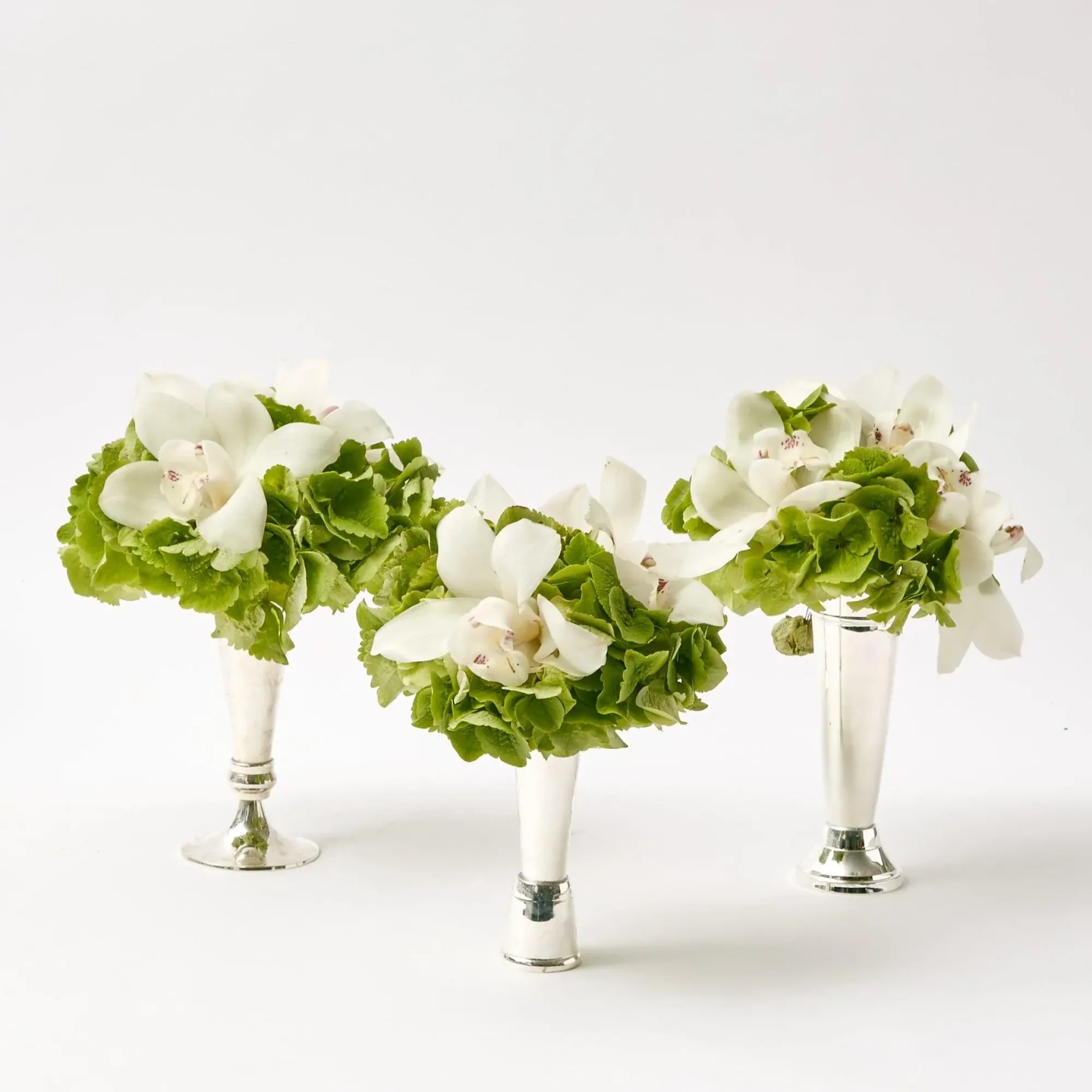 Scalloped Mint Julep Vase (Set Of 3)|Mrs. Alice New