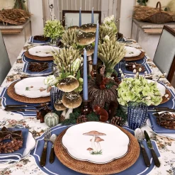 Scalloped Mushroom Dinner Plate (Set Of 4)|Mrs. Alice New