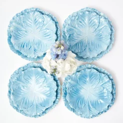 Serena Cabbage Dinner & Starter Plates (Set Of 8)|Mrs. Alice Hot