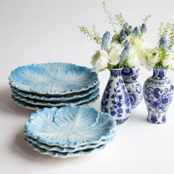 Serena Cabbage Starter Plate (Set Of 4)|Mrs. Alice Hot