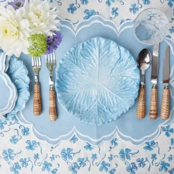 Serena Cornflower Blue Placemats (Set Of 4)|Mrs. Alice Outlet