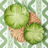 Serena Green Cabbage Dinner & Starter Plates (Set Of 8)|Mrs. Alice Best