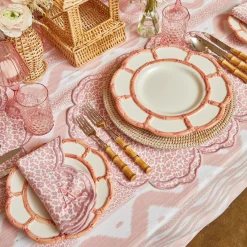 Serena Pink Leopard Napkins (Set Of 4)|Mrs. Alice Hot